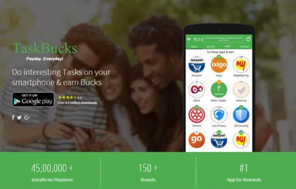 Taskbucks Referral Code (H11BECDW)